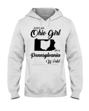OHIO GIRL IN PENNSYLVANIA Hooded Sweatshirt tile