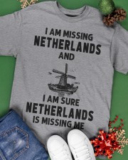 Netherlands Is Missing Me Classic T-Shirt apparel-classic-tshirt-lifestyle-back-69