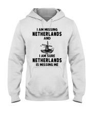 Netherlands Is Missing Me Hooded Sweatshirt tile