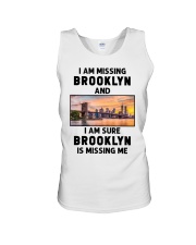 I Am Missing Brooklyn Unisex Tank tile