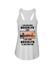 I Am Missing Brooklyn Ladies Flowy Tank tile
