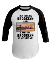 I Am Missing Brooklyn Baseball Tee tile