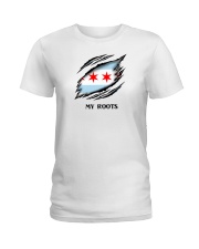 Flag Chicago My Roots Ladies T-Shirt tile