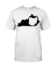 MAP OHIO IN KENTUCKY Classic T-Shirt tile