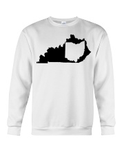 MAP OHIO IN KENTUCKY Crewneck Sweatshirt tile