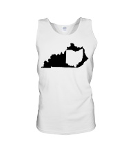 MAP OHIO IN KENTUCKY Unisex Tank tile