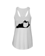 MAP OHIO IN KENTUCKY Ladies Flowy Tank tile
