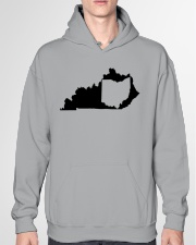 MAP OHIO IN KENTUCKY Hooded Sweatshirt garment-hooded-sweatshirt-front-04
