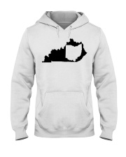 MAP OHIO IN KENTUCKY Hooded Sweatshirt tile