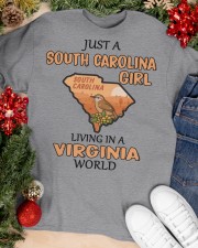 South Carolina Girl Living In Virginia Classic T-Shirt apparel-classic-tshirt-lifestyle-front-81