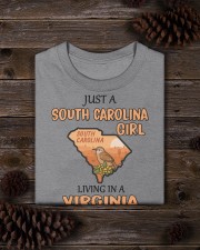 South Carolina Girl Living In Virginia Classic T-Shirt custom-t-shirts-classic-lifestyle-front-344