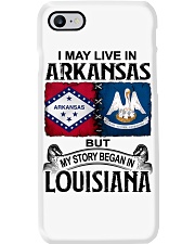Began In Louisiana - May Live In Arkansas Phone Case tile