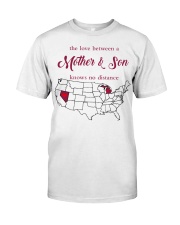 THE LOVE MOTHER AND SON MICHIGAN NEVADA Classic T-Shirt tile