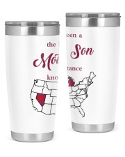 THE LOVE MOTHER AND SON MICHIGAN NEVADA 20oz Tumbler tile