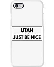 Utah Just Be Nice Phone Case tile