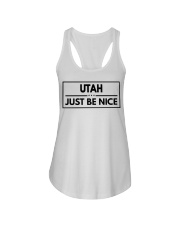Utah Just Be Nice Ladies Flowy Tank tile