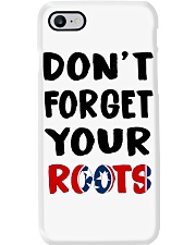 Tennessee Flag Don't Forget Your Roots Phone Case tile
