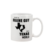 MAINE GUY IN TEXAS Mug tile