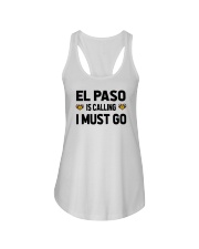 El Paso Is Calling Ladies Flowy Tank tile