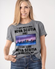 I Am Missing Nova Scotia Classic T-Shirt apparel-classic-tshirt-lifestyle-front-100