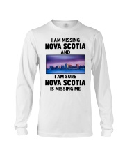 I Am Missing Nova Scotia Long Sleeve Tee tile