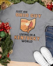 Ohio Guy Living In Kentucky Classic T-Shirt apparel-classic-tshirt-lifestyle-front-82