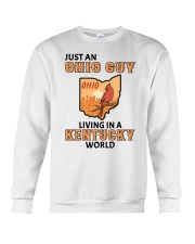 Ohio Guy Living In Kentucky Crewneck Sweatshirt tile