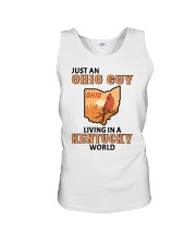 Ohio Guy Living In Kentucky Unisex Tank tile