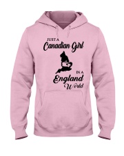 CANADIAN GIRL IN ENGLAND Hooded Sweatshirt front