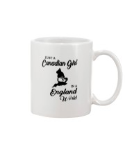 CANADIAN GIRL IN ENGLAND Mug tile