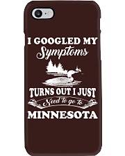 Google My Symptoms - Go To Minnesota Phone Case tile