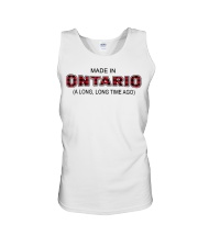 Made In Ontario A Long Long Time Ago Unisex Tank tile