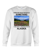Should Be In Alaska Crewneck Sweatshirt tile