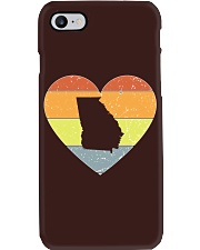 Georgia - Heart Vintage Phone Case tile