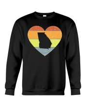 Georgia - Heart Vintage Crewneck Sweatshirt tile