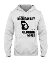 MICHIGAN GUY IN GEORGIA Hooded Sweatshirt tile