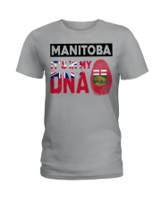 Manitoba It's In My DNA Ladies T-Shirt tile
