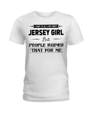 Jersey Girl - But People Ruined Ladies T-Shirt tile