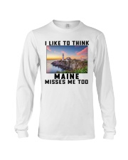 Maine Misses Me Too Long Sleeve Tee tile