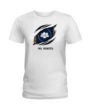 Flag Mississippi My Roots Ladies T-Shirt tile