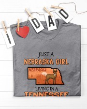 Nebraska Girl Living In Tennessee Classic T-Shirt apparel-classic-tshirt-lifestyle-front-207