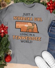 Nebraska Girl Living In Tennessee Classic T-Shirt apparel-classic-tshirt-lifestyle-front-81