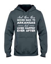 Move Back To Arkansas Hooded Sweatshirt front
