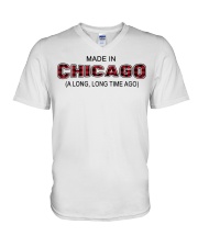 Made In Chicago A Long Long Time Ago V-Neck T-Shirt tile