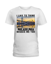 Philadelphia Misses Me Too Ladies T-Shirt tile