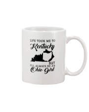 OHIO GIRL LIFE TOOK ME TO KENTUCKY Mug tile