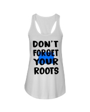 Colorado Map Don't Forget Your Roots Ladies Flowy Tank tile