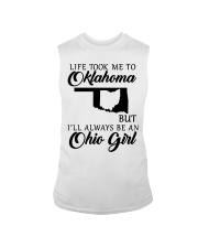 OHIO GIRL LIFE TOOK ME TO OKLAHOMA Sleeveless Tee tile
