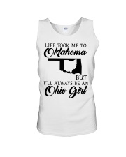 OHIO GIRL LIFE TOOK ME TO OKLAHOMA Unisex Tank tile