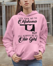 OHIO GIRL LIFE TOOK ME TO OKLAHOMA Hooded Sweatshirt apparel-hooded-sweatshirt-lifestyle-07
